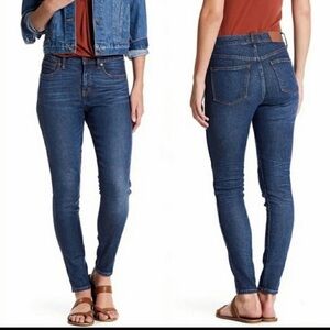 Madewell 9” High-Riser Skinny Jeans